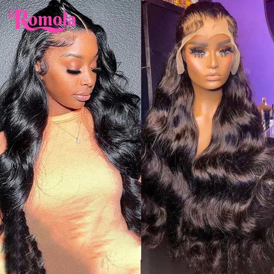 Body Wave Lace Front Wig 360 Lace Frontal Wig Hd L..